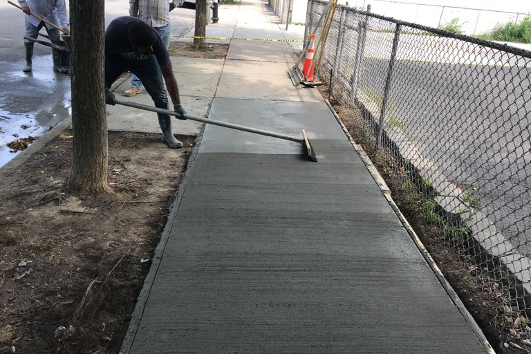 Concourse Bronx Concrete Sidewalk Repair